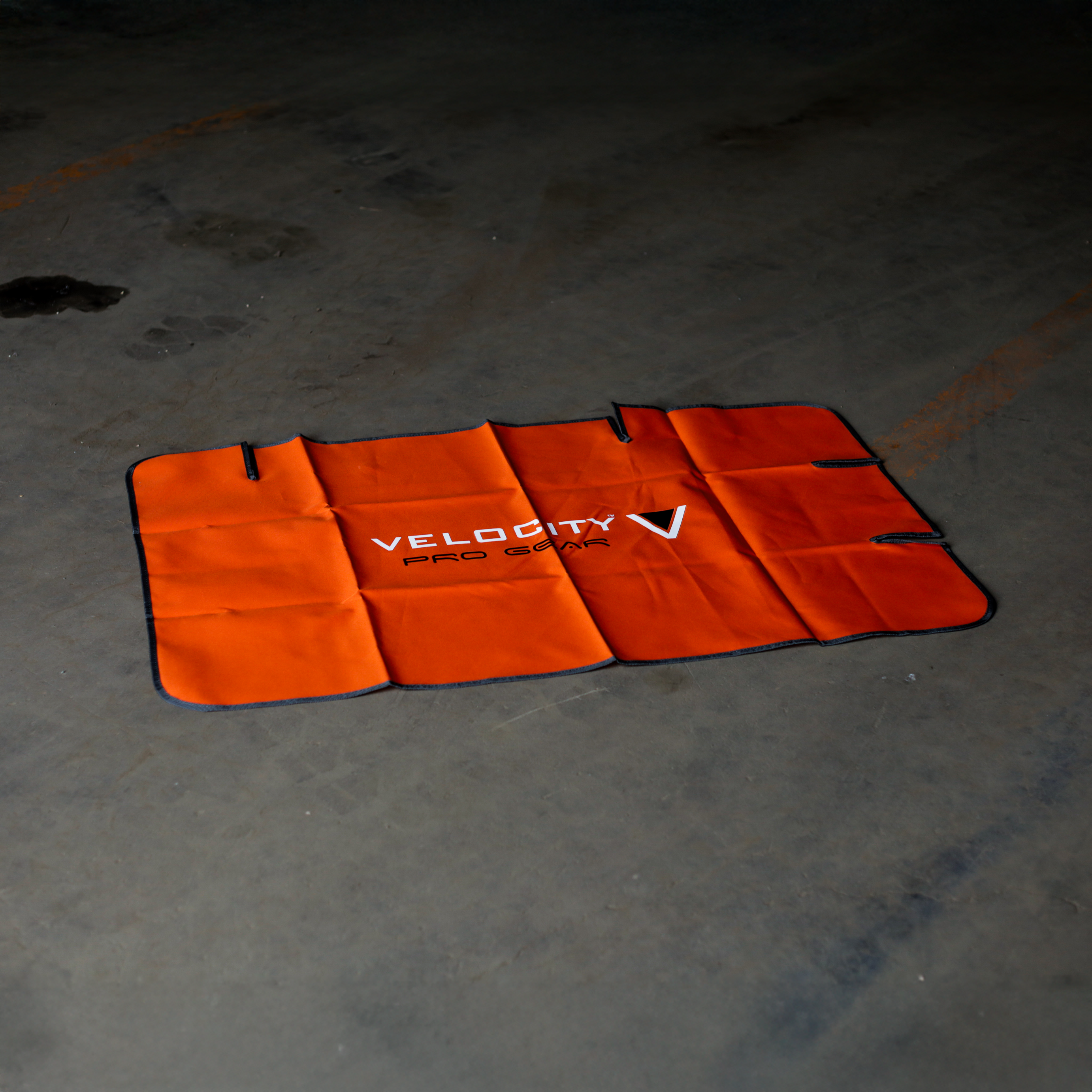 Orange Work Mats